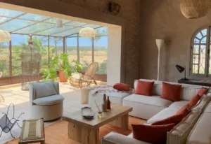 Rénovation d’une villa en pierre à Douar Laarab près d’Essaouira
